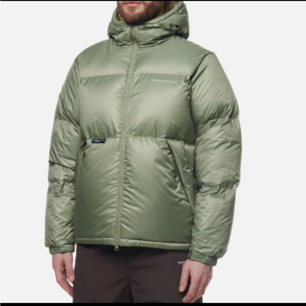 Men's Olive Puffer Jacket